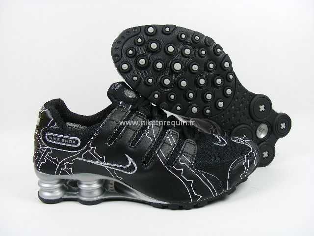 Nouvelle Arrial Hommes Nike Shox Nz 3013 Noire